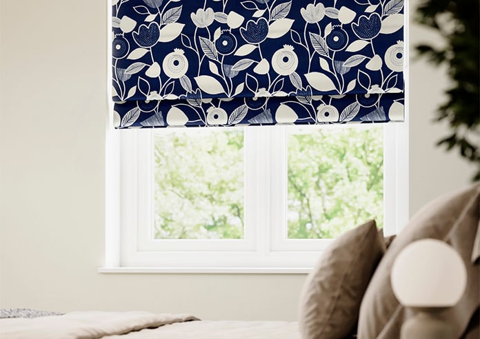 Nordic, Indigo - Roman Blind - Image 5